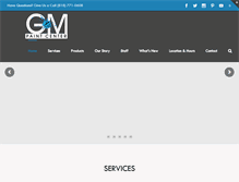 Tablet Screenshot of gmpaint.com